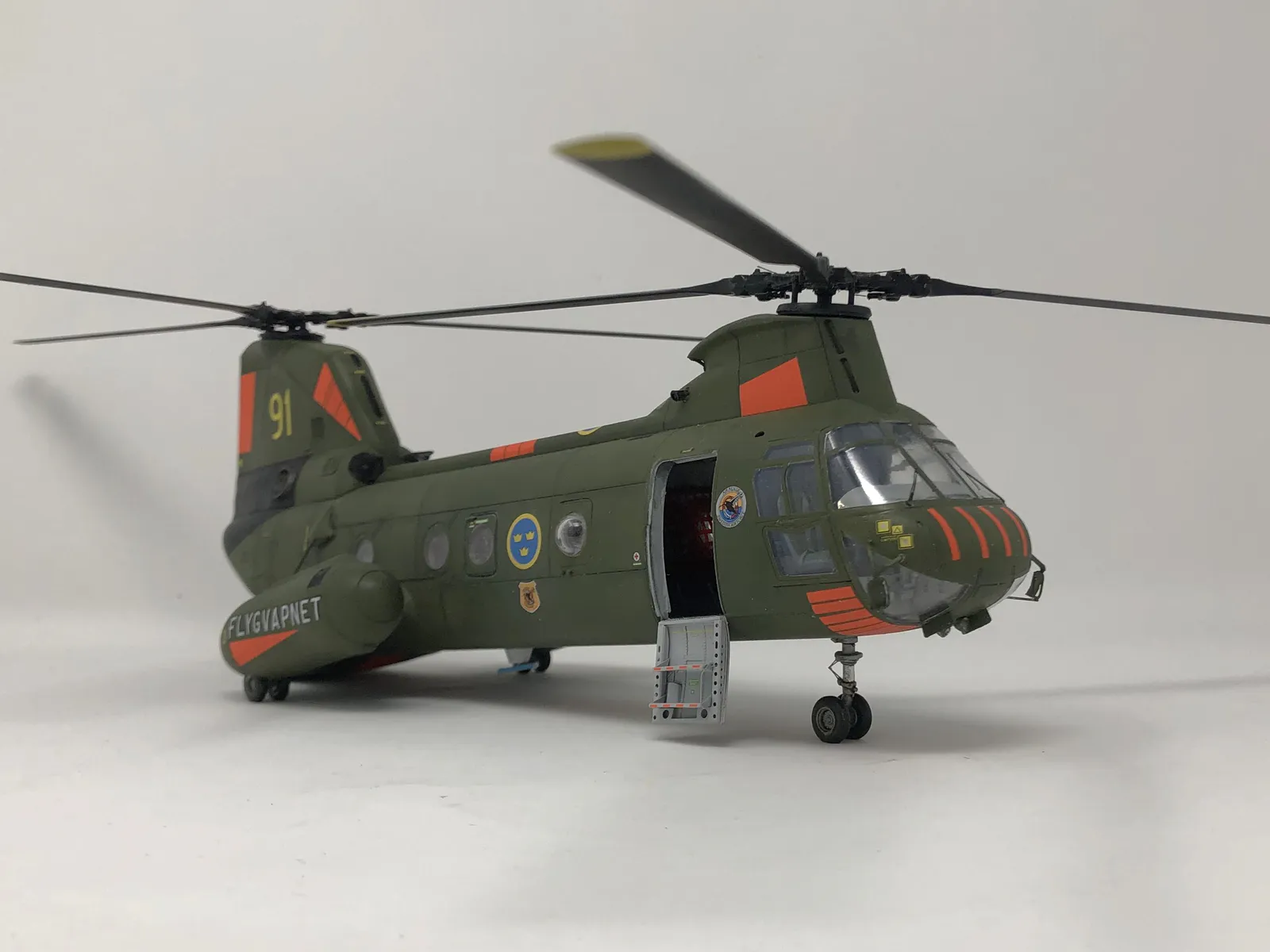 Boeing Vertol 107 II (Hkp 4) Front