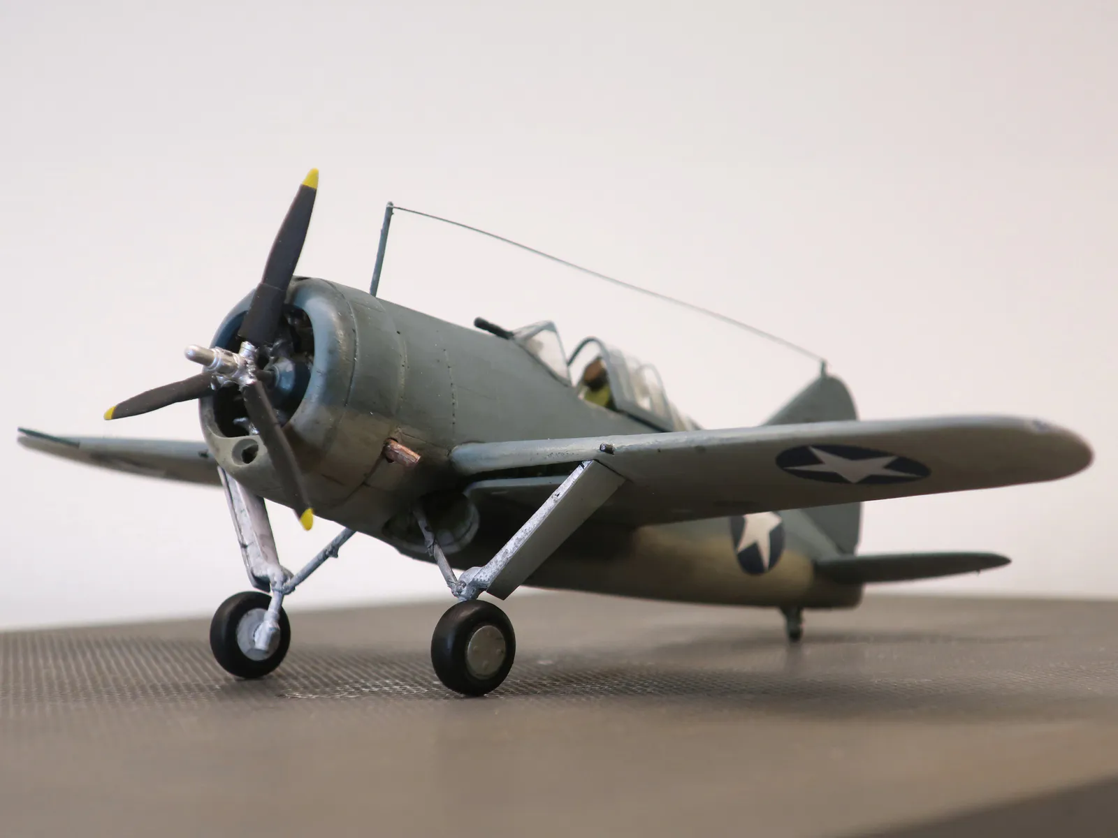 Brewster F2A 3 Buffalo Front