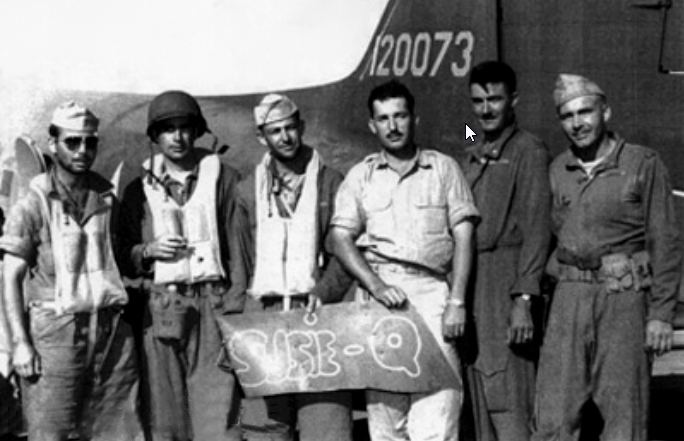 Crew of Lt. James Muri after the Battle of Midway in June