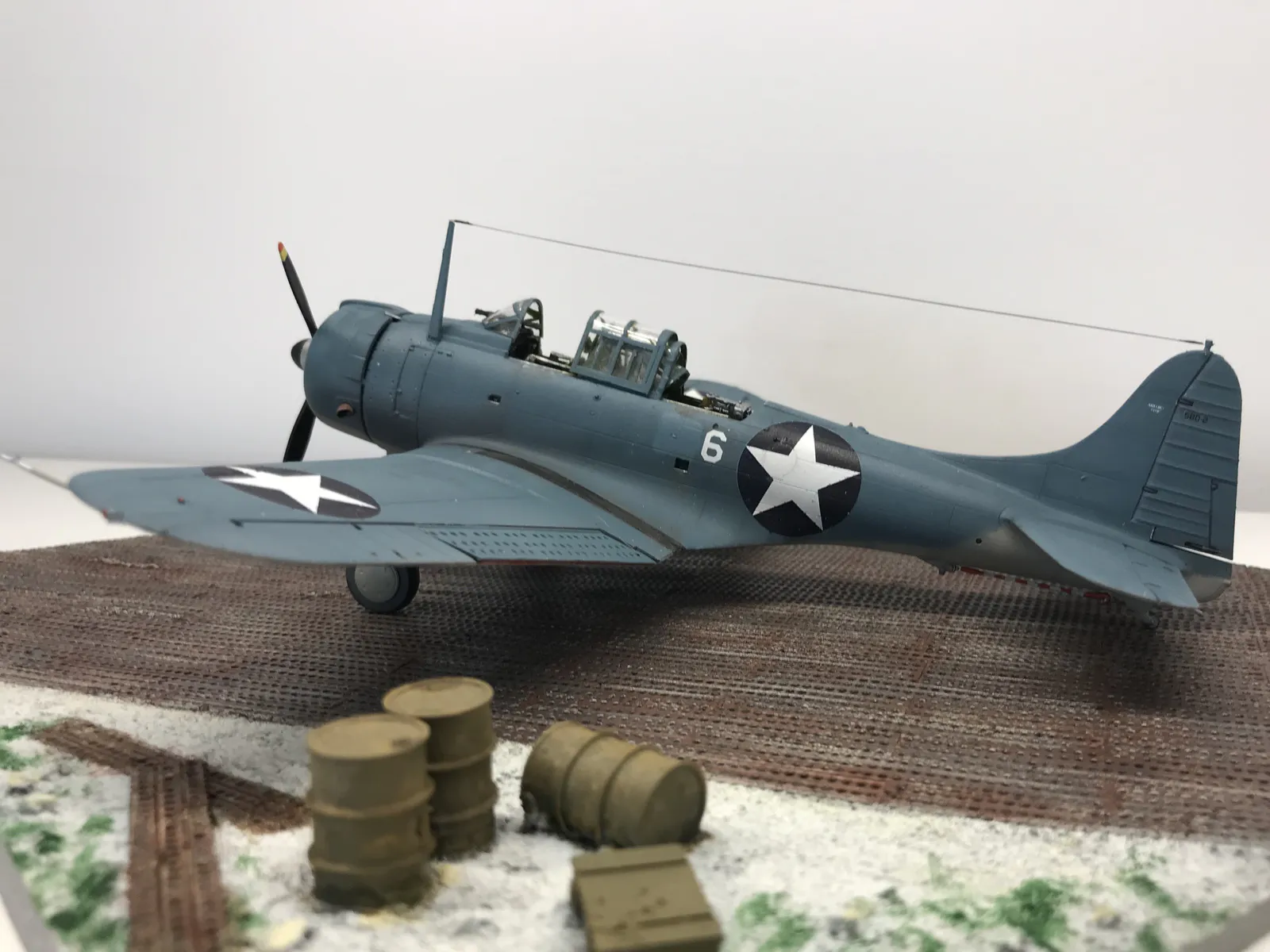Douglas SBD 2 Dauntless Front
