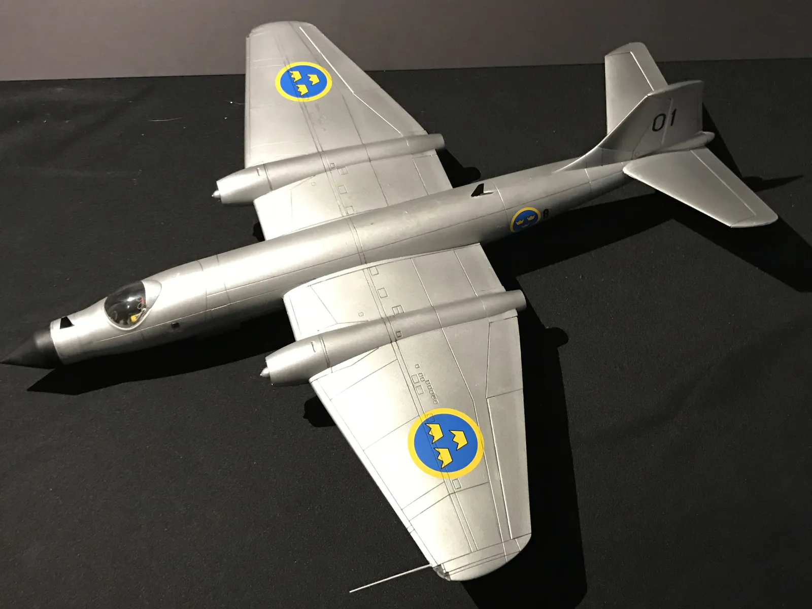 English Electric Canberra T.4 (Tp 52) Front