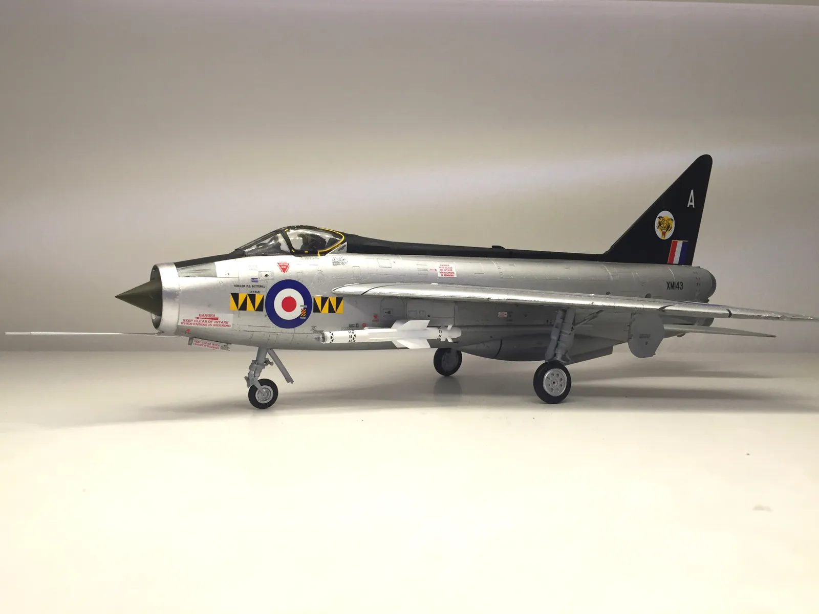 English Electric Lightning F Mk.1 Front
