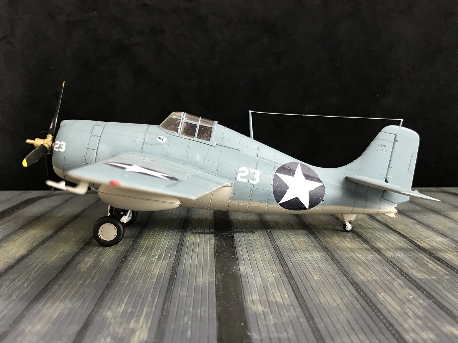 Grumman F4F 4 Wildcat Front