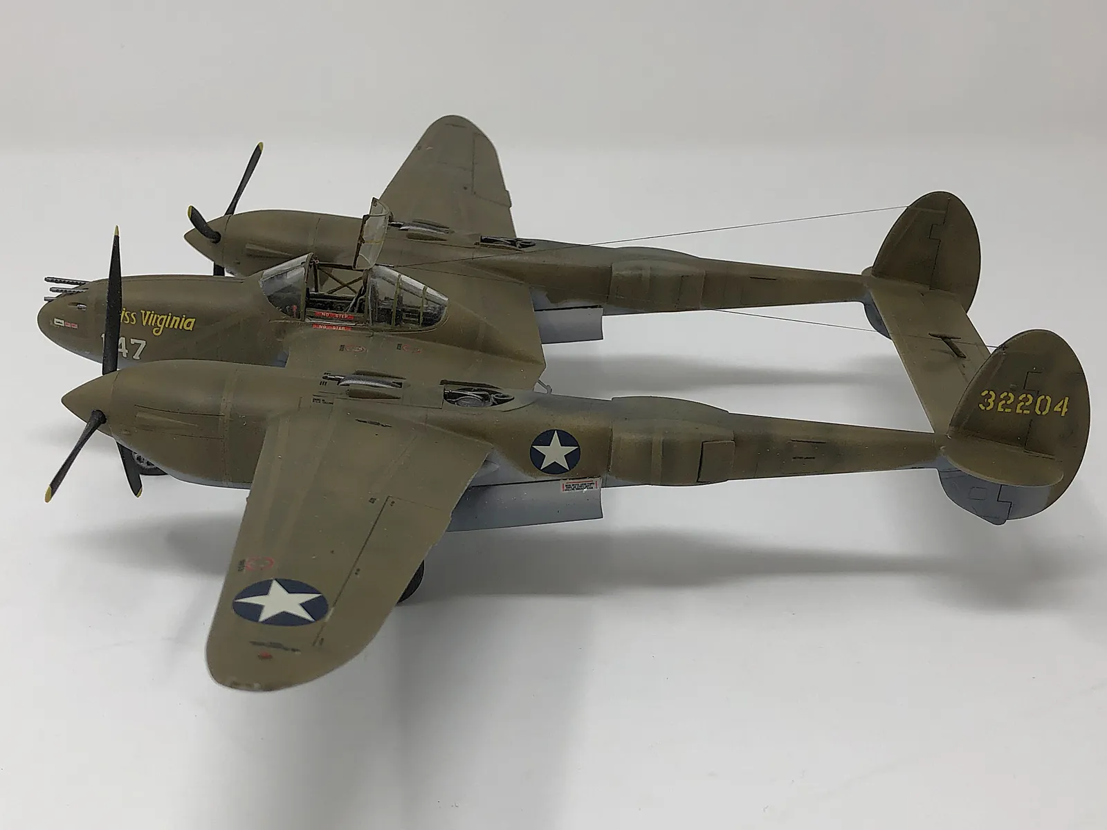 Lockheed P 38G Lightning Front