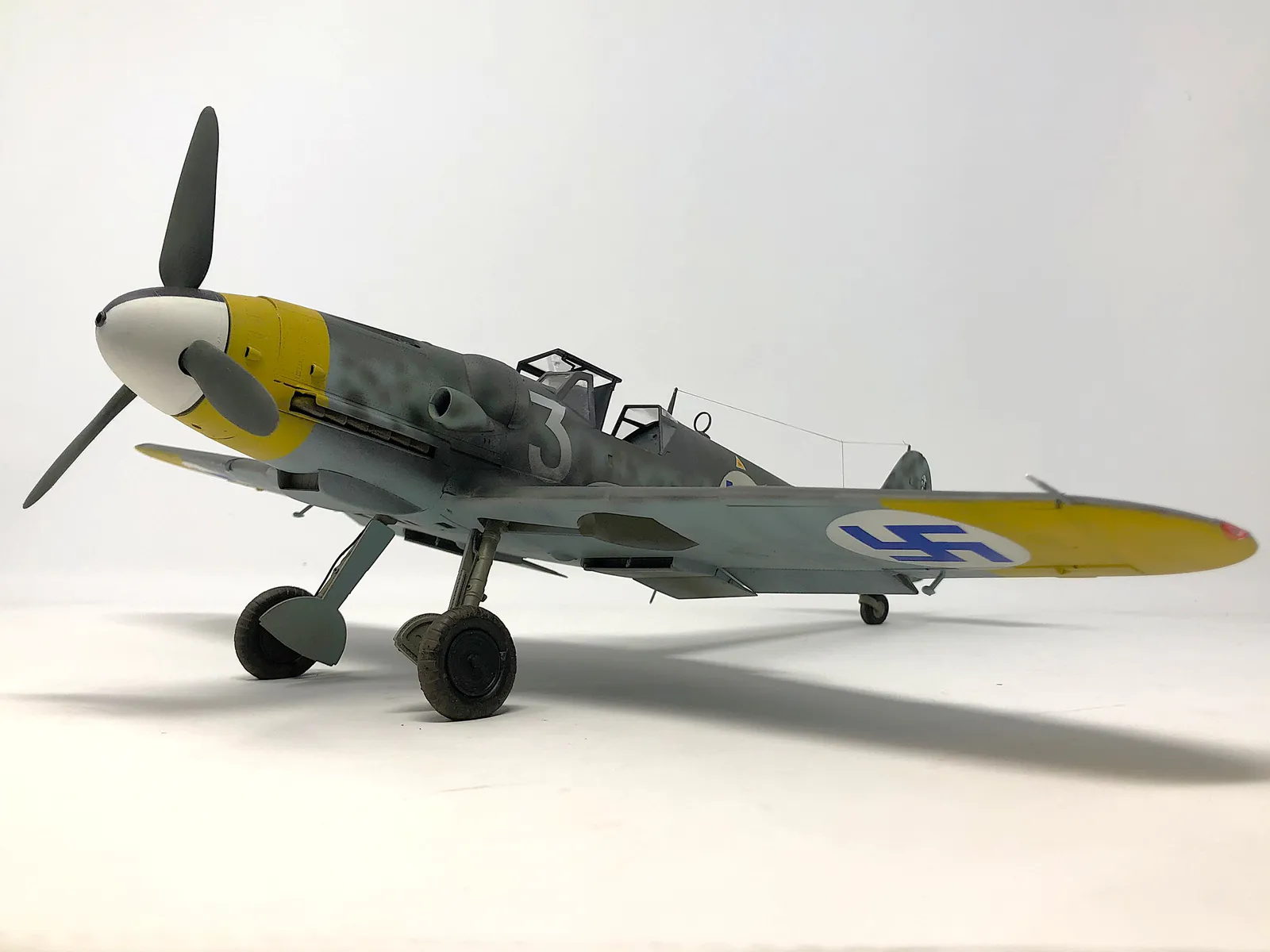 Messerschmitt Me 109G 6 Front