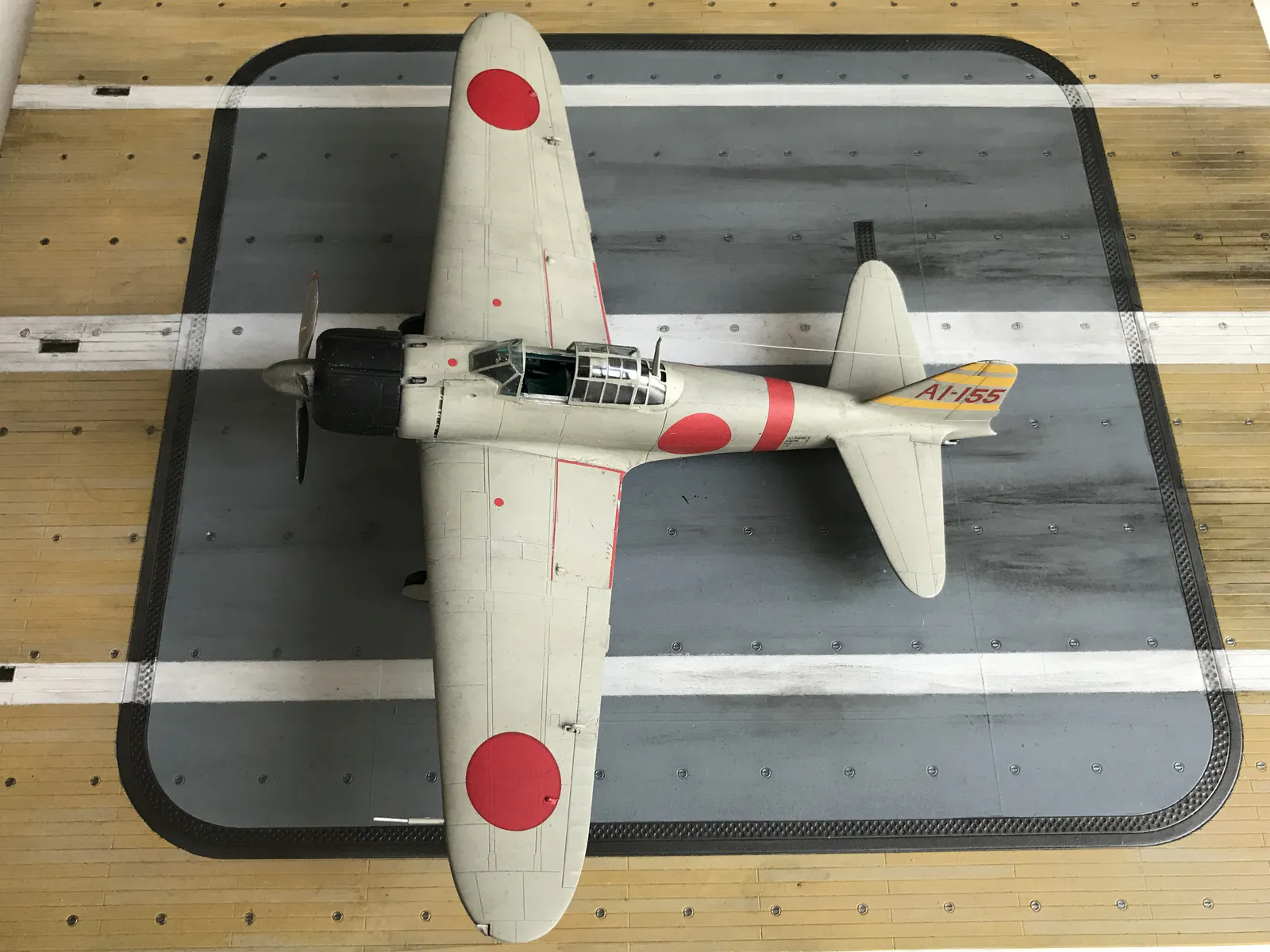 Mitsubishi A6M2 Zero Front