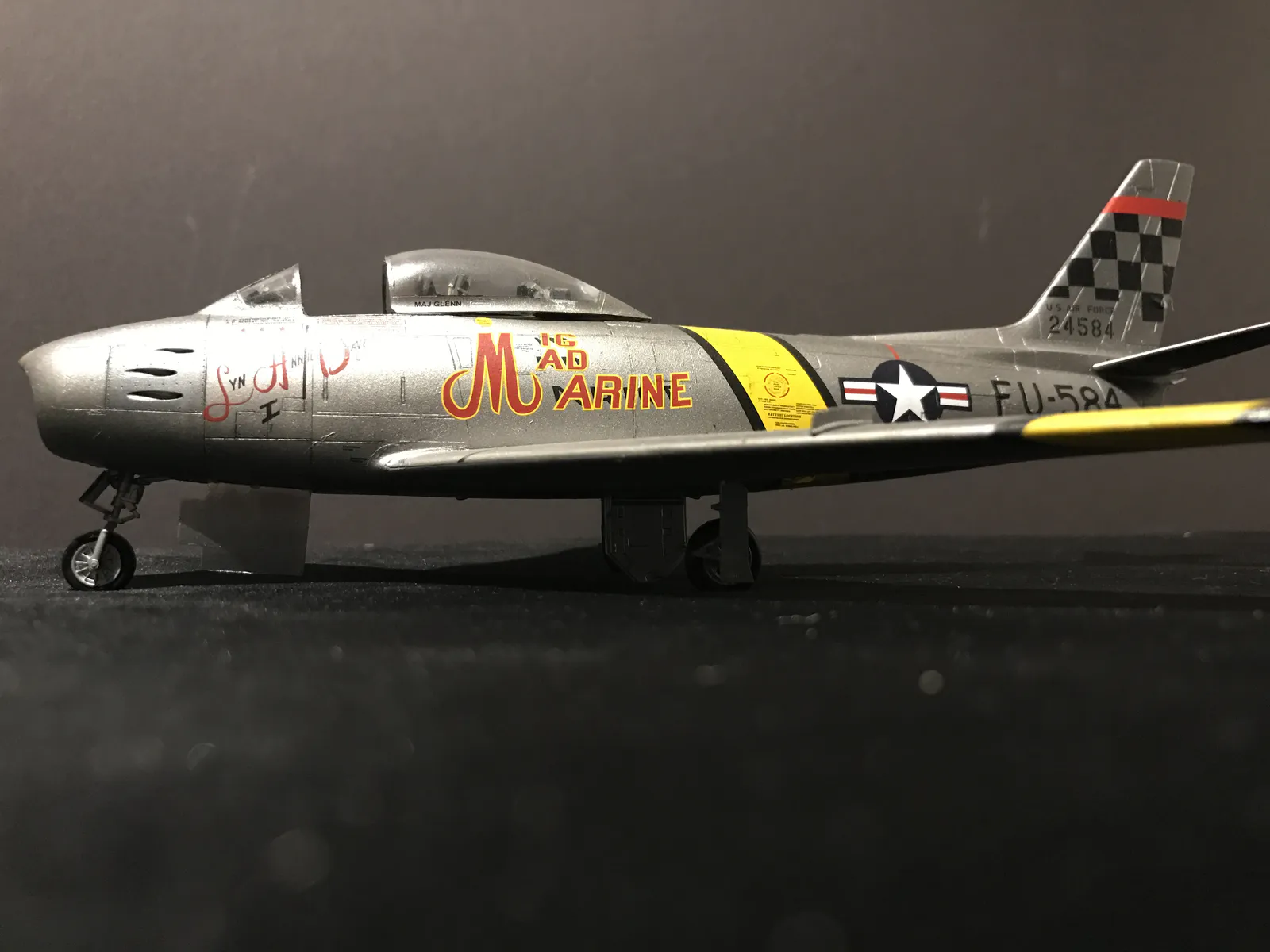 North American F 86F 30 Sabre Front
