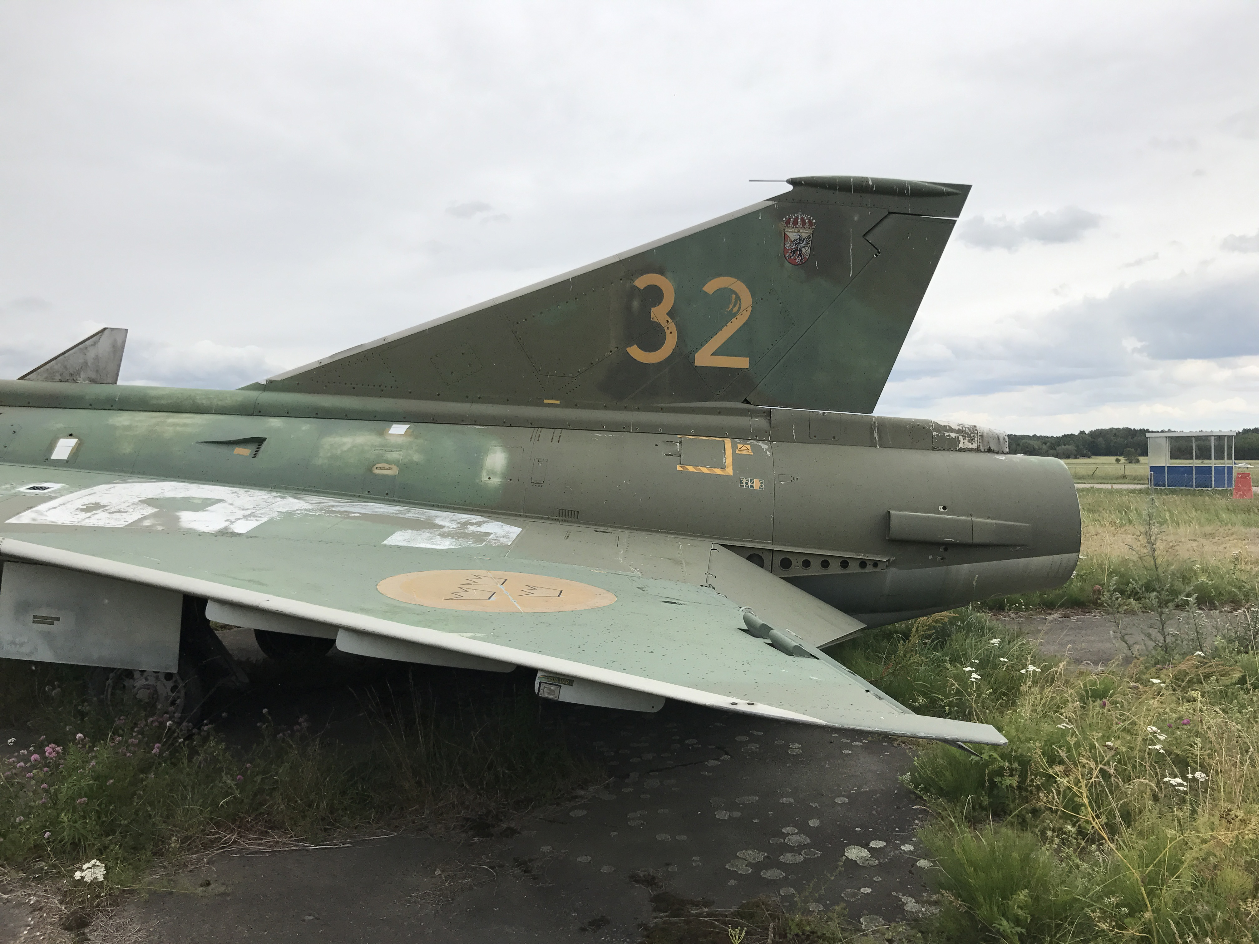 SAAB J 35F Draken Vä2